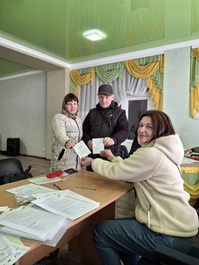 Надали допомогу людям у с. Дмитрівка