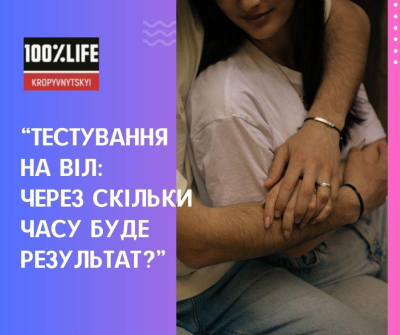 Тестування на ВІЛ. Через скільки часу буде результат?