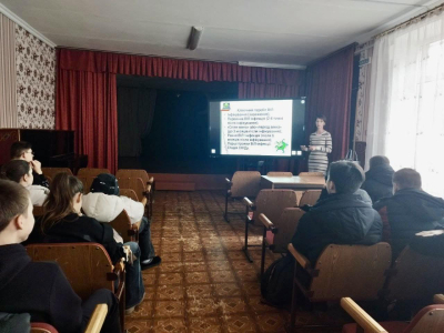 Провели інформаційне заняття у фортечній гімназії